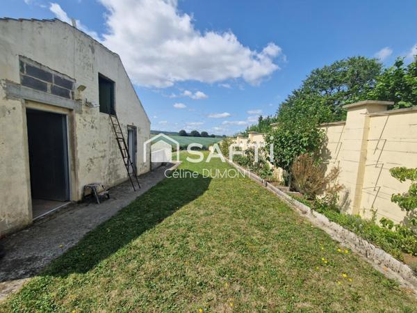 Maison dans secteur calme avec terrain de 1 500m2