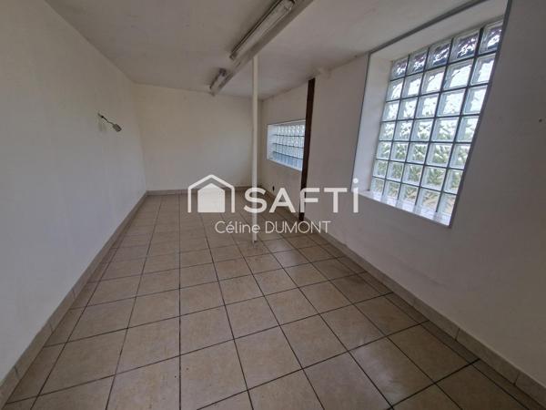 Maison dans secteur calme avec terrain de 1 500m2