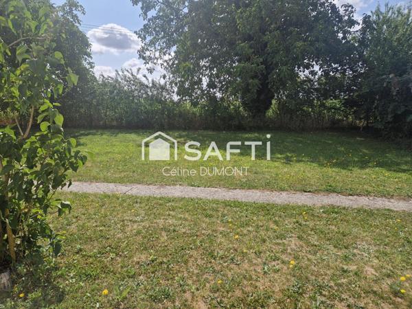 Maison dans secteur calme avec terrain de 1 500m2