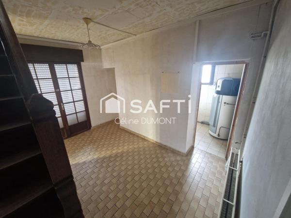 Maison dans secteur calme avec terrain de 1 500m2