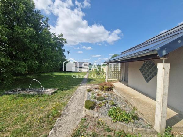 Maison dans secteur calme avec terrain de 1 500m2