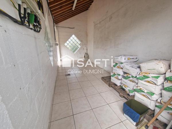 Maison dans secteur calme avec terrain de 1 500m2