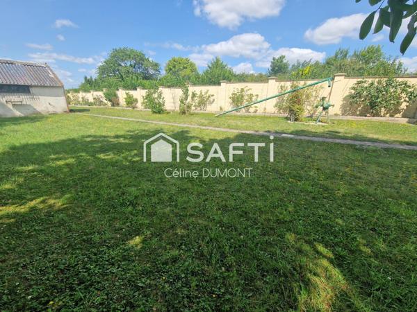 Maison dans secteur calme avec terrain de 1 500m2