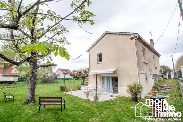 Vaste maison rénovée sur jardin