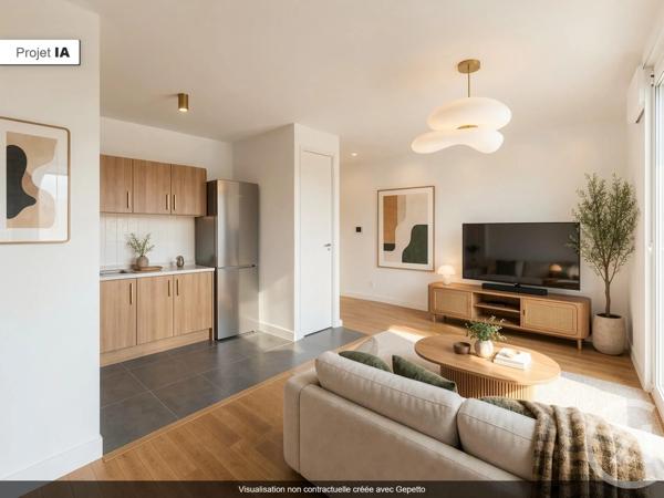 Appartement F2 à vendre  2 pièces - 43,59 m 2   EAUBONNE  - 95
