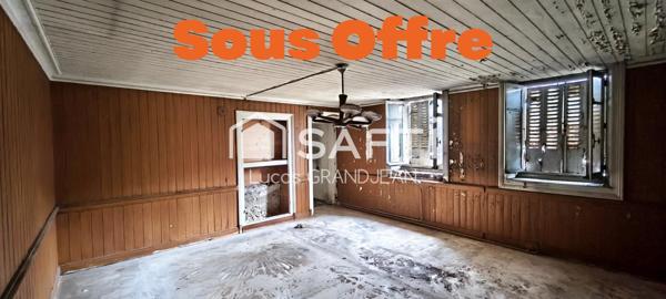 Maison de ville à réhabiliter