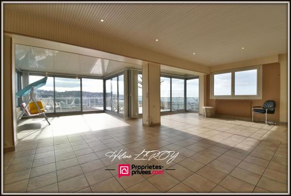 Grande demeure familiale avec vue panoramique sur Fécamp et la mer