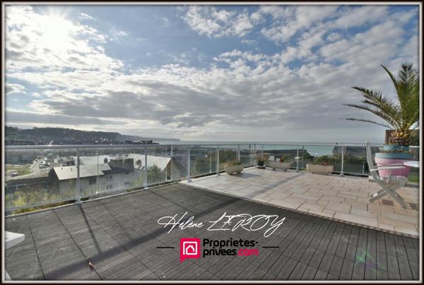 Grande demeure familiale avec vue panoramique sur Fécamp et la mer
