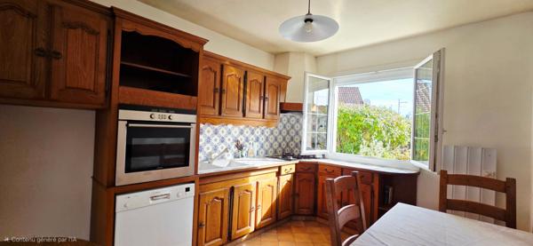 Maison de plain-pied avec jardin à Saint-Martin d'Étampes - Un véritable cocon familial !