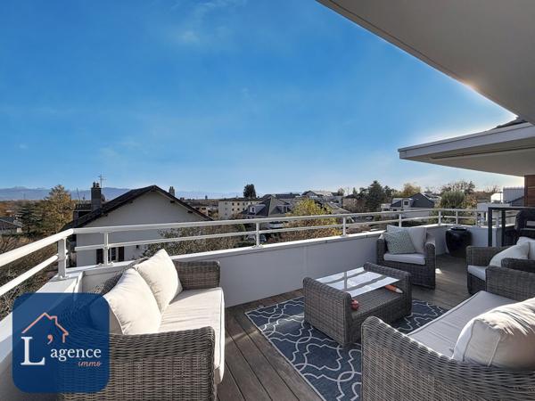 Appartement T4 100 m² – Balcon Avec Vue Sur La Chaîne Des Alpes – Garage – Parking Privatif – Divonne-les-Bains 01220