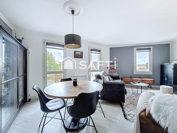 Sartrouville - Appartement 3 pièces - balcon, cave et box