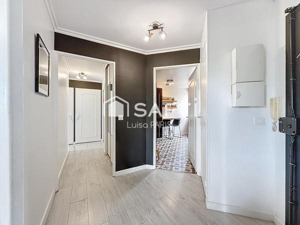 Sartrouville - Appartement 3 pièces - balcon, cave et box