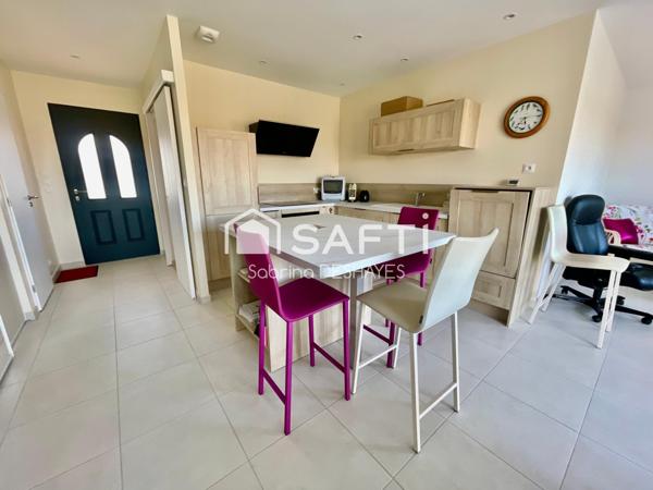 MAISON CONTEMPORAINE PLAIN-PIED - 3 CHAMBRES AVEC GARAGE