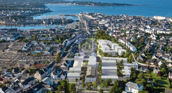 CONCARNEAU 29900 - APPARTEMENT T3 AVEC TERRASSE - PROCHE CENTRE VILLE