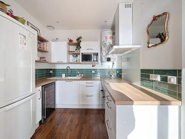 Coeur Monplaisir T2/T3 lumineux 60m², charme, traversant