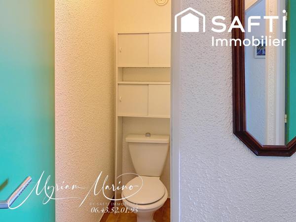 SAINT-AYGULF – 2 PIÈCES DERNIER ÉTAGE AVEC VUE MER + GARAGE