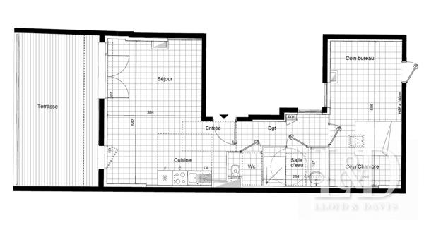 Vaste T2 lumineux - Toulouse - Terrasse ouest – Dernier étage - Proche Garonne