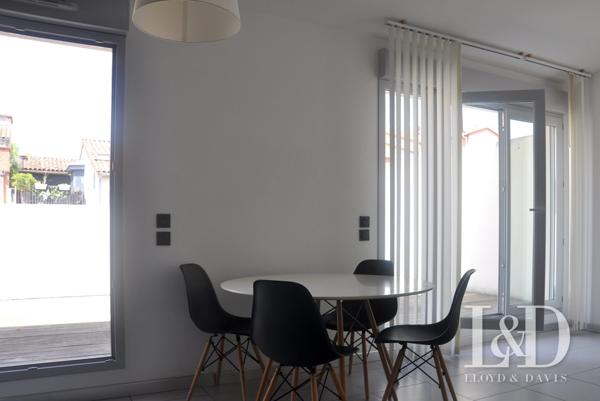 Vaste T2 lumineux - Toulouse - Terrasse ouest – Dernier étage - Proche Garonne