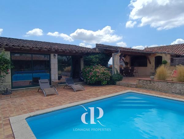 Lectoure (32700) Maison lumineuse et confortable dans un Charmant Village