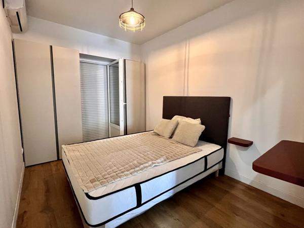 Le Cannet (06110) LE CANNET CARNOT LUMINEUX 3 PIÈCES TRAVERSANT RENOVÉ,GRANDE TERRASSE 32M2