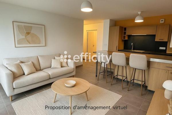 Appartement 3 pièces - 64 m² Exclusivité efficity
