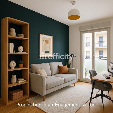 Appartement 3 pièces - 64 m² Exclusivité efficity