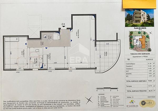 Appartement T3 PROGRAMME NEUF SAINT-RAPHAEL