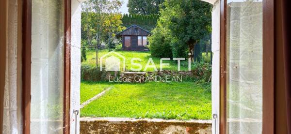 Maison de village avec terrain et potentiel