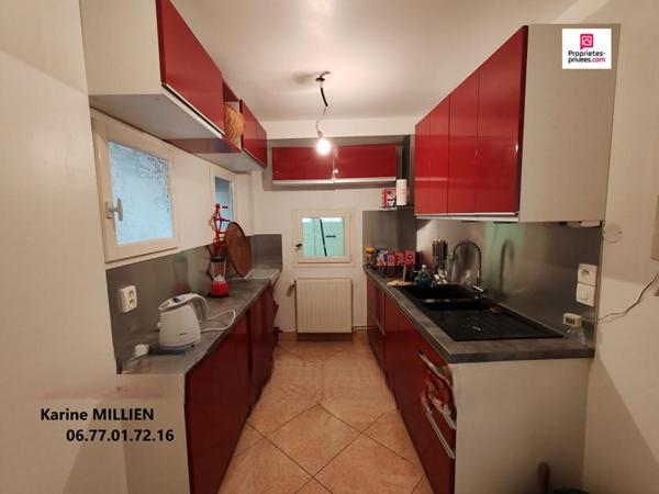 RUGLES 27250 Maison de ville - 2 étages et grenier- 4 chambres - Extérieur/cour - 220000  HAI