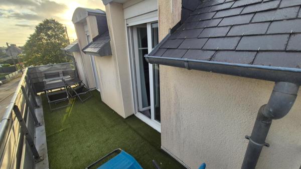 Appartement T2 de 62m² habitable Guipavas.