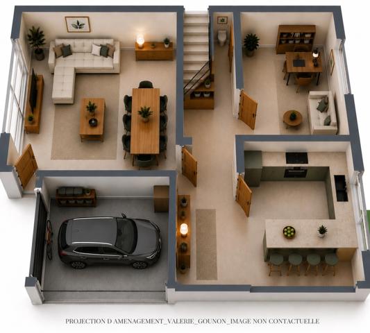 Maison à vendre 5 pièces JUVIGNAC (34), A rénover 4 chambres 96,66 m2-Terrain 175m2