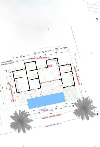 Maison neuve à SAINTE ANNE (971) piscine couloir de nage, à quelques pas des plages.