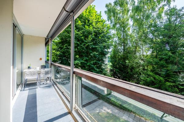 Appartement familial 108m2, parfait état, 4 chambres, grand balcon, calme, verdure, sans vis-à-vis.