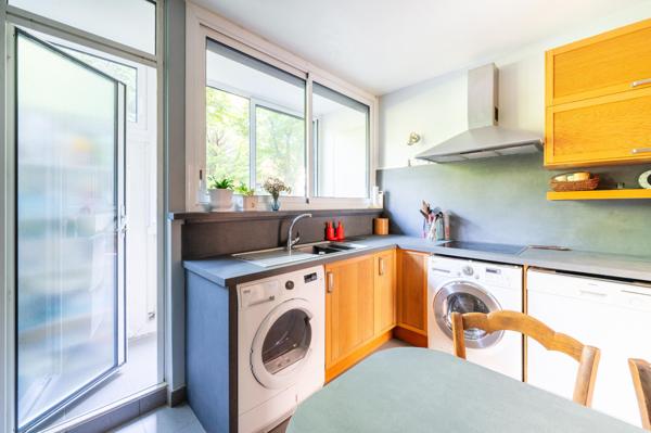 Appartement familial 108m2, parfait état, 4 chambres, grand balcon, calme, verdure, sans vis-à-vis.