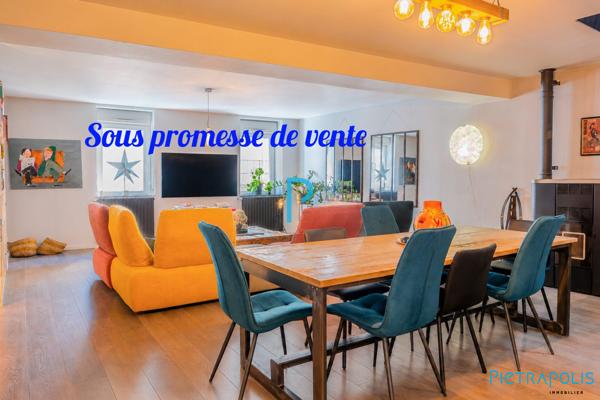Duplex style loft- 5 CHAMBRES- GRAND GARAGE