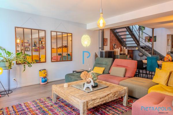 Duplex style loft- 5 CHAMBRES- GRAND GARAGE