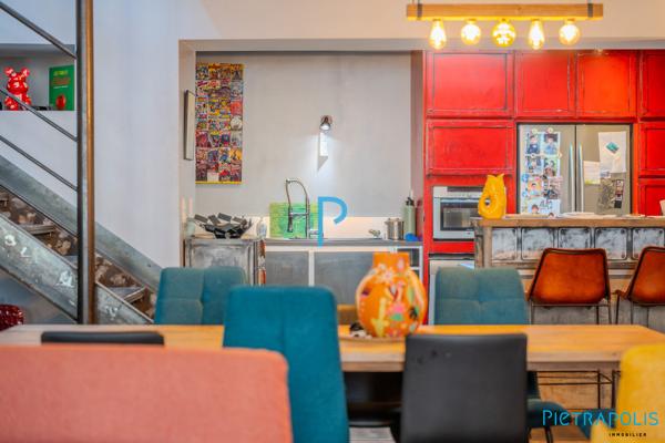 Duplex style loft- 5 CHAMBRES- GRAND GARAGE