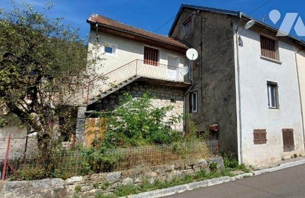 Immeuble entier composé d'un petit jardin, de trois appartements, de 2 garages et de caves.