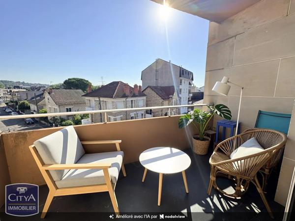 Appartement à vendre 1 pièce 30.66m² Brive-la-Gaillarde (19100)