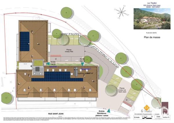 Appartement à vendre 3 pièces 74 m² Noyarey