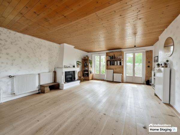 Maison de plain Pied Proche Commodités- 4 Chambres possibles Actuellement 2