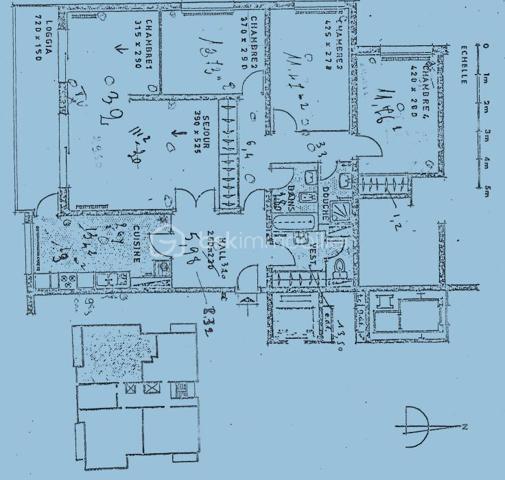 Appartement de 106,50 m²