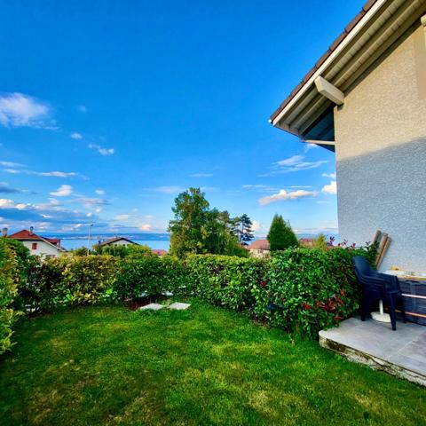 Maison vue Lac NEUVECELLE - 3 CHAMBRES - JARDIN (74)