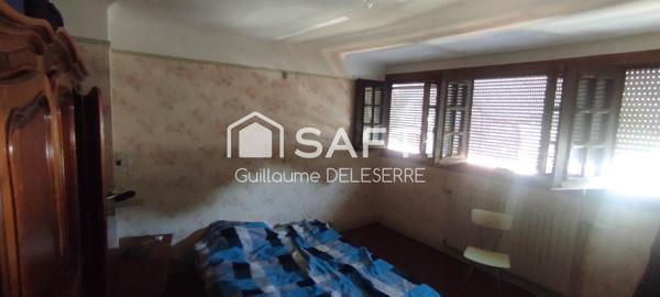 Maison de ville sur Frévent  environ 120m² , 4 chambres à l'étage toiture récente. Une belle opportunité au cœur de Frévent