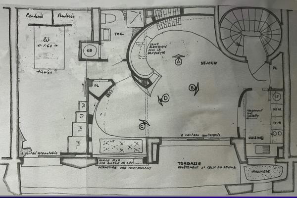 À vendre 2 Pieces vue Mer panoramique Port  la galère