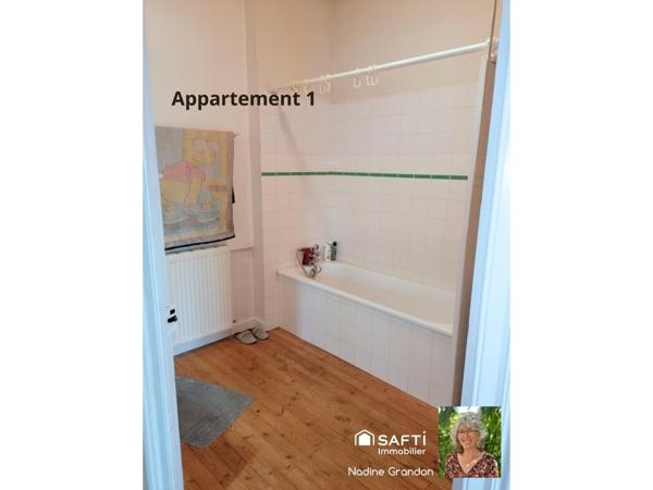 A proximité des commerces, en coeur de village