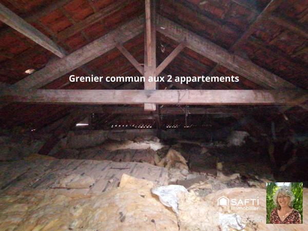 A proximité des commerces, en coeur de village