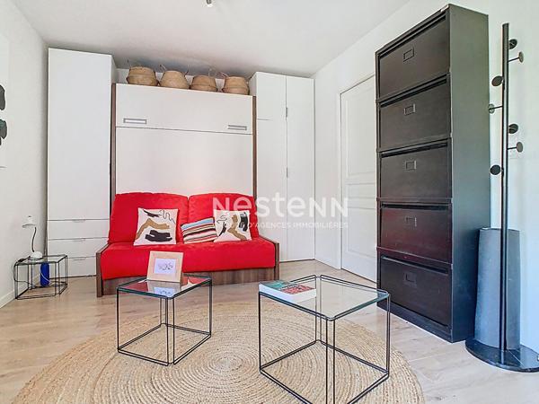 ISSY-LES-MOULINEAUX - ILE SAINT GERMAIN - Appartement 1 pièce(s) 29.04 m2 avec balcon et place de parking
