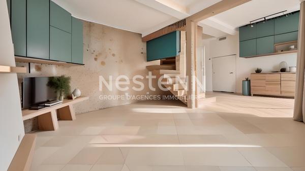 A VENDRE : MAISON MITOYENNE SUR 2 NIVEAUX DANS LE VILLAGE DE MERCUS