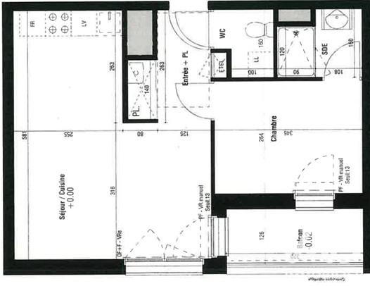 Appartement à vendre 2 pièces 39,75 m² Trignac